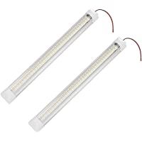 Thlevel 108 LED Barra de Luz Interior del Coche- 12V-80V Iluminación Auto Interior con Interruptor- Tubo Lámpara de…